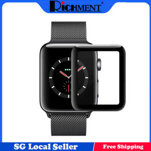 Apple watch tempered glass film screen protective film is applicable to Iwatch series se/8/7/6/5/4/3/2/1