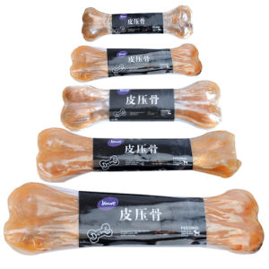 Petlove ขนมขัดฟัน กระดูกขัดฟันสุนัข ทําความสะอาดฟัน ฟันแข็งแรง ทําจากหนังวัวแท้ ย่อยง่ายไม่ทําร้ายกระเพาะ