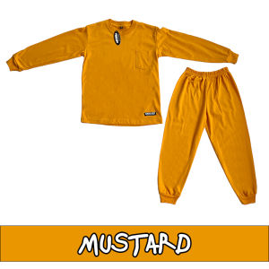 Setelan Anak Crewneck Jogger AENOZO KIDS Laki Laki Perempuan Baju Tangan Celana Panjang