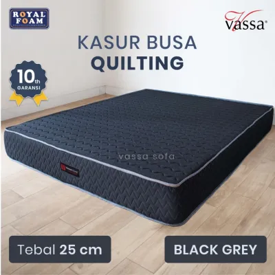 kasur busa vassa quilting / premium 15 - 25 cm / Royal foam inside