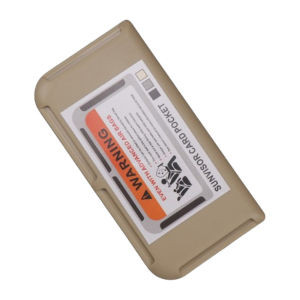 Card Holder Sun Visor Mobil Tempat Kartu E-Toll E-Money Organizer HM064