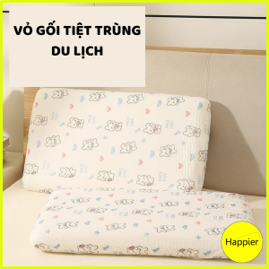 Vỏ Gối Du Lịch Dùng 1 Lần Tiệt Trùng