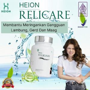 Relicare 30 Kapsul Membantu Meringankan Gangguan Lambung Dan Gerd Dan Maag Herbal Alami Original