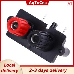 [COD] AqToCna Ship within 24 hours 2 4 6 Positions Bend Pin External Audio Jack Speaker Amplifier Banana Plug