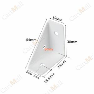 Triangle Thickened Furniture Corner Connector Brace Support Bracket Fastener