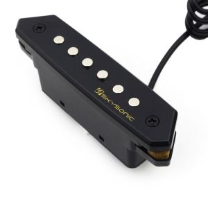 SKYSONIC A-810 Guitar Pickup pasif akustik Guitar Pickup Humbucker bunyi yang jelas dengan nada dan kawalan kelantangan