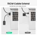 UGREEN USB Audio Adapter External Stereo Sound Card with 3.5mm Headphone and Microphone Jack for Windows Mac Linux PC Laptops Desktops PS5 Black. 