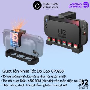 Quạt tản nhiệt tốc độ cao JSAUX tăng khả năng tản nhiệt tối ưu cho Nintendo Switch 2