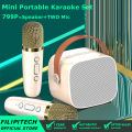 Wireless Bluetooth Portable Audio With Microphone Microphone K Song Artifact Speaker Home Portable K Gebao Singing Mini Speaker. 