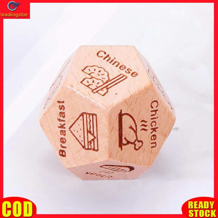 LeadingStar RC Authentic Date Night Dice Food Decision Dice 12-Sided ...