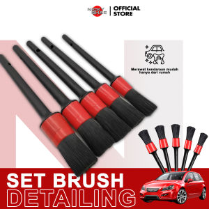 Nicky Shae - SET BRUSH DETAILING Sikat Pembersih Interior Mobil Duster Brush 5 PCS