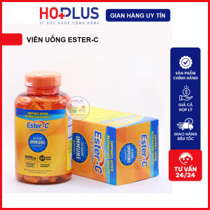 Viên uống Ester-C Vitamin C 1000MG 120 viên cho người bị bao tử không làm đau dạ dày dễ hấp thụ từ Mỹ - Hoplus
