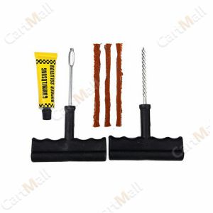 Car and motorcycle Tubeless Tire Repair Tools Kit bicycle Accessories 8pcs/6pcs