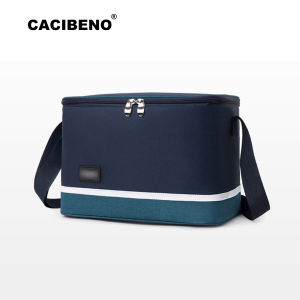Lunch Bag Portable Thermal Insulation Bag for Kids and Adult Picnic Bento Food Storage with Shoulder Sling 6L