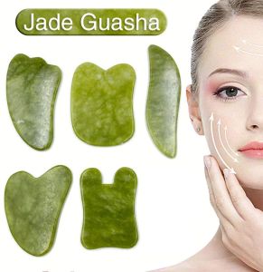 Đá Ngọc Bích gua SHA Miếng cạo Máy mát xa mặt cho khuôn mặt guasha bột màu tự nhiên scraper cho khuôn mặt làm căng da dụng cụ chăm sóc sắc đẹp