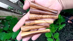 Pipa Cangklong Kayu Gaharu Asli Kalimantan