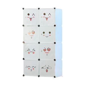 TERBARU!!!!!! LEMARI PLASTIK 2X4 SMILEYFACE  - SHENAR
