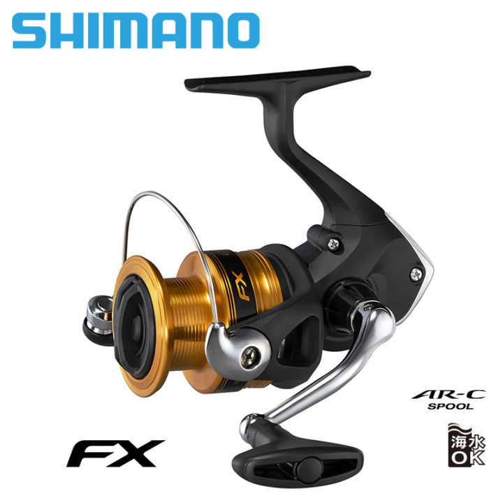 SHIMANO FX Fishing Spinning Reel 2000/2500/3000/4000 2+1 BB max