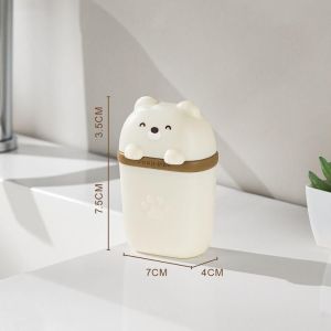 Travel Soap Box Portable Soap Dishes Sealed Drainage Soap Case Non-slip Soap Container Bathroom Accessories