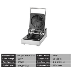 JD JINDIN Commercial waffle maker Electric waffle maker Breakfast Machine