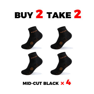 Ficool Lightweight Running Socks Cushioned for Daily Fitness