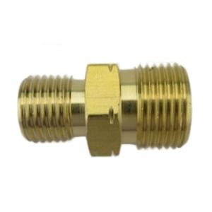Sturdy Copper LPG Adapter 3/8Inch Female to 1/4Inch Male Left Thread Gas Line Fitting Accessory for Stove Cooker