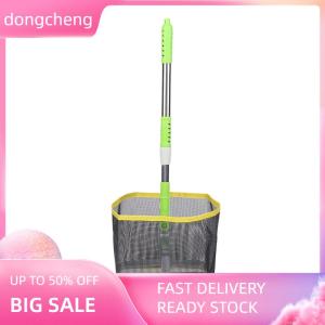 dongcheng ที่จับปิงปองทรงสี่เหลี่ยมปรับมุมได้180องศาแบบพกพาอุปกรณ์เก็บลูกบอลทำจากสเตนเลสสตีลยืดหดได้