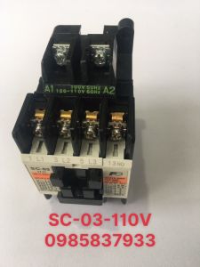 Khởi động từ SC-03 110V Fuji Electric Nhật tại Máy NTT điều khiển các thiết bị đóng ngắt điện an toàn