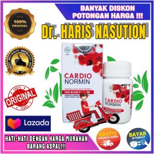 Cardionormin Isi 30 Kapsul Obat Jantung Kolesterol Asam Urat Dan Tekanan Darah Tinggi