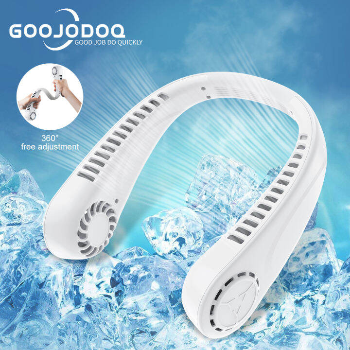 GOOJODOQ Portable Neck Fan Hands Free | Lazada