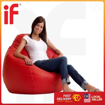 IF Super Size Bean Bag Sofa (PURPLE/RED/BROWN/GREEN/BLUE)