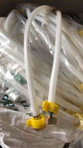 Dây cấp nước nhựa 2 đầu tán đầu inox không rỉ sét