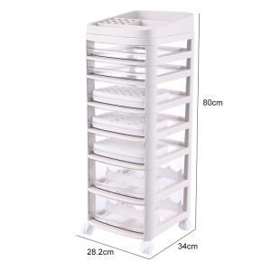 Cosmetic Storage Drawer Makeup Cabinet - 3/4/5/6/7 Tier / Storage / Organizer / Box / Plastic Storage Box/Ready stock