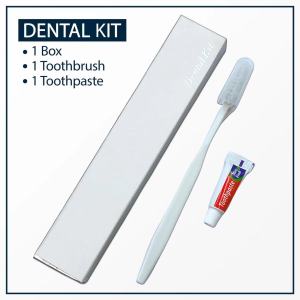 Hotel Kit disposable toothbrush and toothpaste set boxed （50pcs）( 100 pcs )