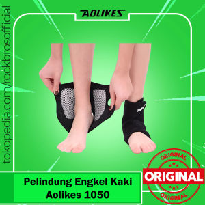 Pelindung Engkel Kaki Aolikes 1050 Support Protector Ankle Dukungan Pergelangan Kaki Pemanas Penghangat Engkel Kaki Infrared Magnetic Therapy