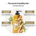 AZLA Ginger Hair Shampoo 500ML Anti-hair Loss Ginger Shampoo Oil Control Anti-dandruff Anti-itching. 