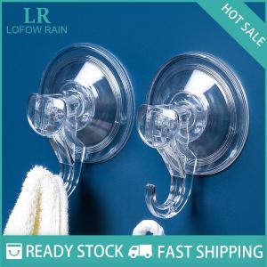 LF Wholesale✨Flash Sale ✨ Large Clear Reusable Heavy Duty Wreath Hanger Suction Cup 22 Lb Strong Window Glass Suction Cup Hooks Bathroom Hooks