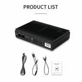 UNA ups power supply heavy duty Uninterruptible Power Supply Backup for WiFi Router Modem and Outdoor CCTV Security Camera 12v 1.5A