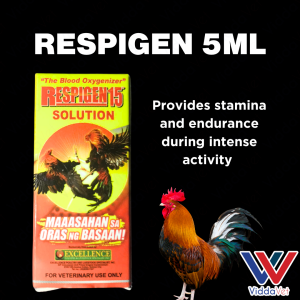 Prevention of Leg Paralysis Respigen 15 5ml Drop for Animals Respigen 15 Drops Oral 5ml for Blood Oxygenizer for Animals