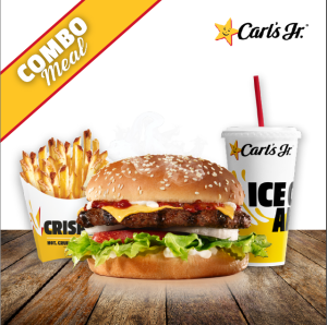 [Carl’s Jr.] Famous Star® Combo [Redeem In Store] [Not Refundable]