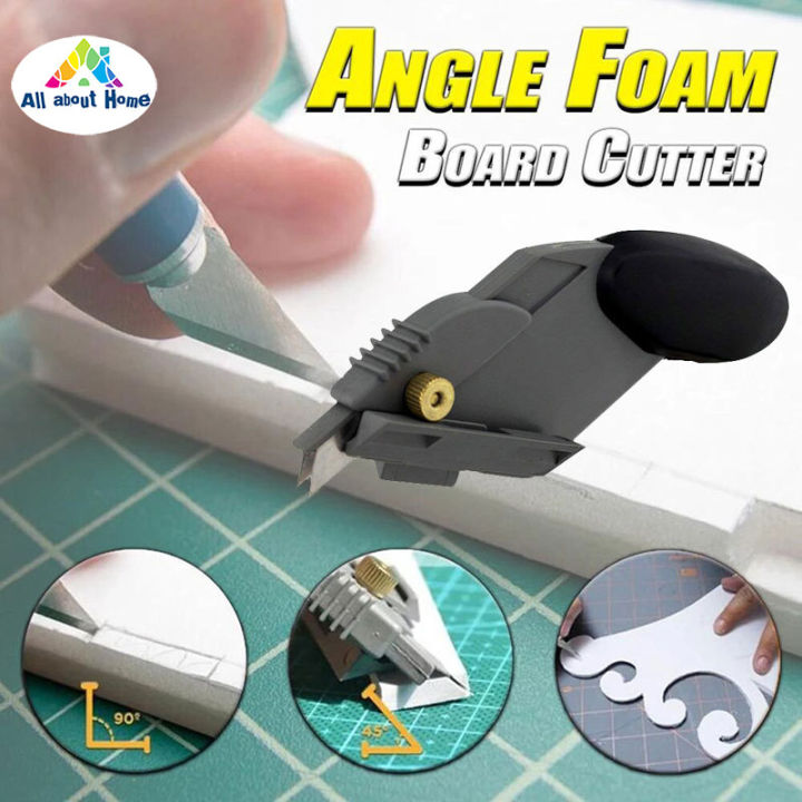 ABH 45 and 90 Degree Angle Easy Mat Cutter with 1 Extra Blades Card Foam Mat Board Cutting Tools
