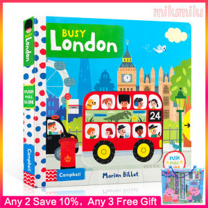 Busy Londonหนังสือนิทานการศึกษาเด็กปฐมวัยหนังสือภาษาอังกฤษ