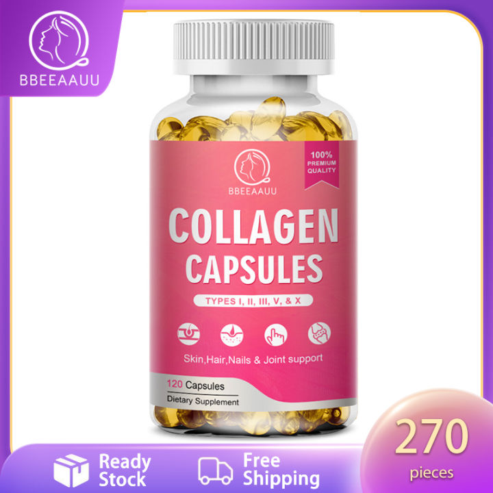 Bbeeaauu Collagen Glutathione Capsules Improve Skin Texture Hydration Strengthen Bones Help With 3769