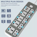 Extension Outlet Socket Plug with Switch Usb Cable Power Supply Power Board Socket Line Equipmen. 