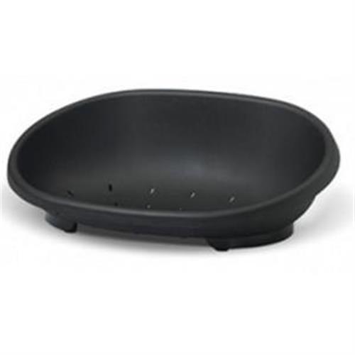 SAVIC SNOOZE BED (BLACK) (SMALL) Small Plastic Dog Bed Perforated