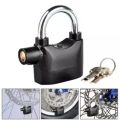 SUPER TRENDING Original Alarm Padlock for Door/Motor/Bike/Car 110db Anti-Theft Security Lock Set with Batteries. 