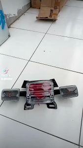 STOPLAMP ASSY DIAMOND LAMPU STOP BELAKANG ASSY DIAMOND HONDA GL100 GL 125 SET PANGKON DAN LAMPU SEIN MIKA BENING FREE EMBLEM STOPLAMP