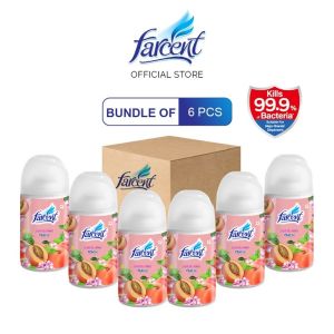 [Bundle of 6] Farcent Automatic Scented Spray Starter Refill Air Freshener Air Care (250ml x 6)