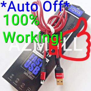 (Auto Power Off) ORIGINAL LOVIS 33W Turbo Charge Type C USB Cable Xiaomi Redmi Note 10S 9 Pro Mi 11 Lite 10T Poco F3 X3 /Huawei Y9s P9 Plus Honor 9X Play 8 Nova 4 4e 3e 3 2 Plus Nexus 6P