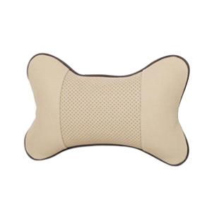 Portable Car Leather Neck Pillows Neck Rest Cushions Relaxing Neck Support headrests Comfortable Travel Car Seats Home